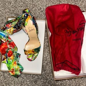 Authentic Louboutin heels 38.5 EU and 8-8.5 US